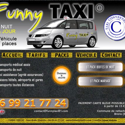 Website - Funny Taxi 81