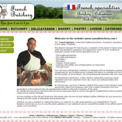 Website - French Butchery