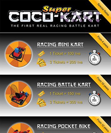 Rates Super Coco Kart