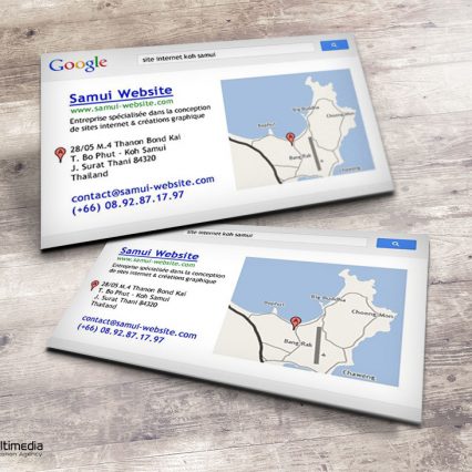 Business card - Samui Website