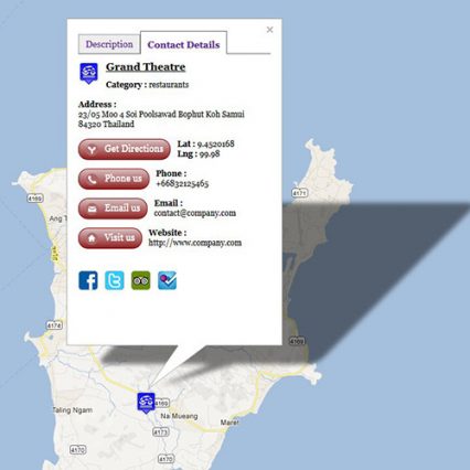 Gmap V3 interactive Map