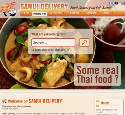 Website - Samui Delivery