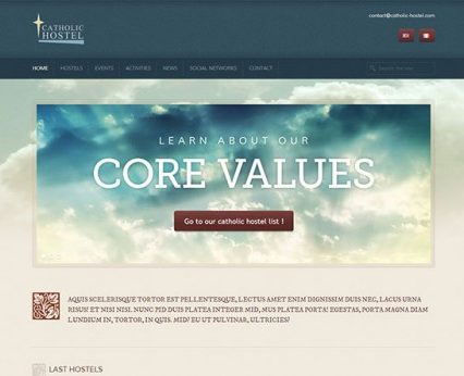 Website - Catholic Hostel