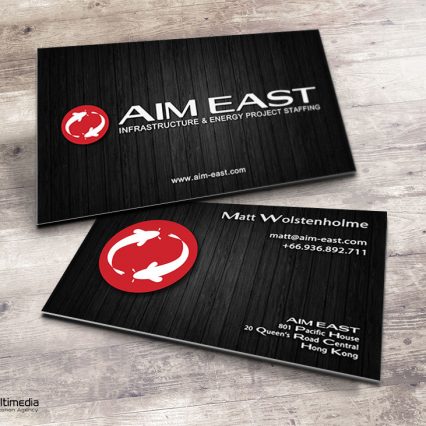 Business card - AIM East