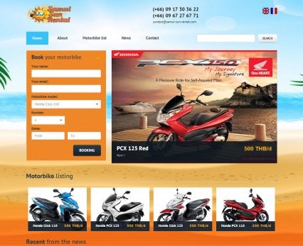 Website - Samui Sun Rental