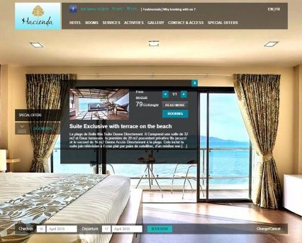 Website - Hacienda Hotels