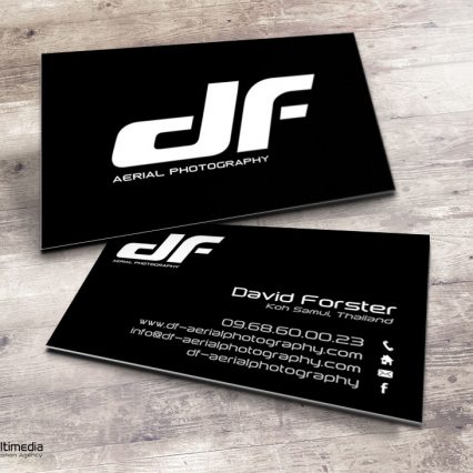 Business card - DF Aerial Photography