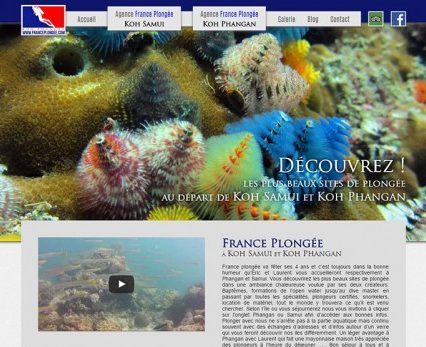 Website - France Plongée