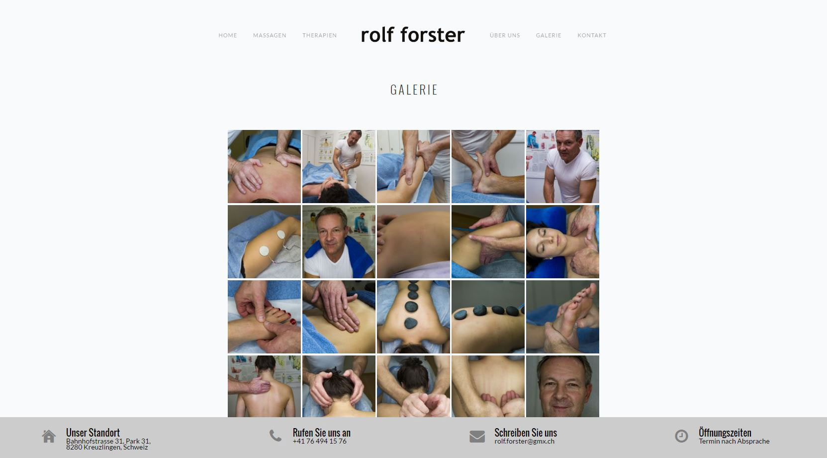 Website - Massage Forster
