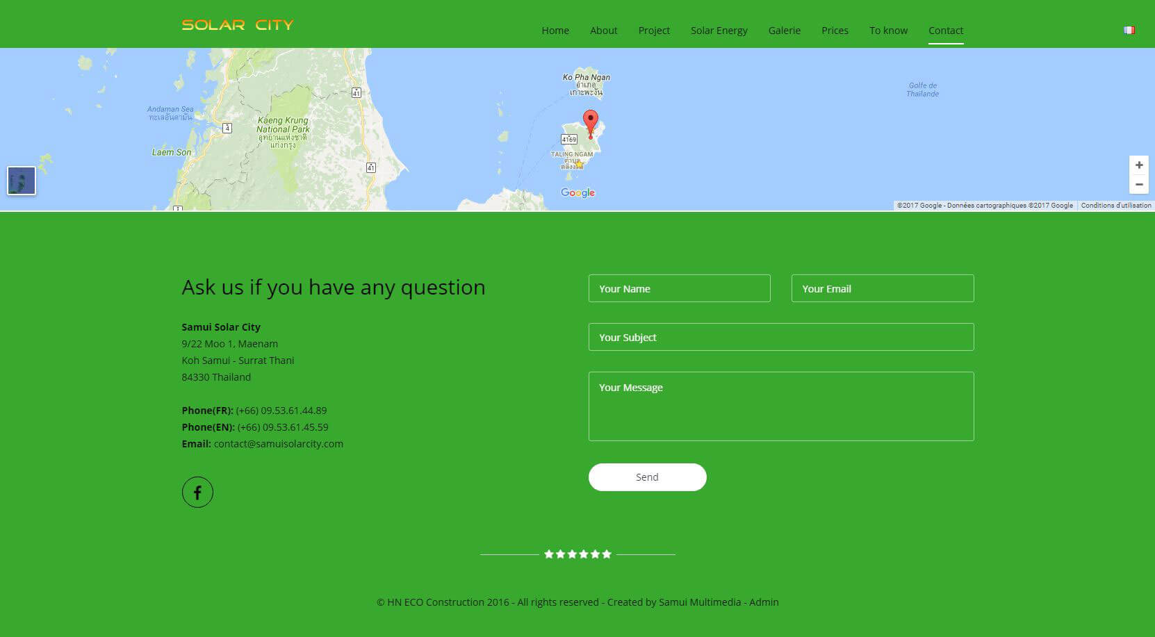 Website - Samui Solarcity